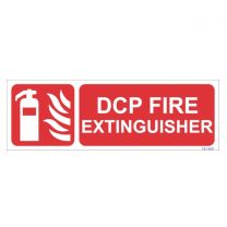 DCP Fire Extinguisher Sign