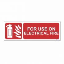 Electrical Fire Sign
