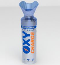 Portable Emergency Oxygen SUPER MASK CANS - Natural Oxycharge Cylinder 