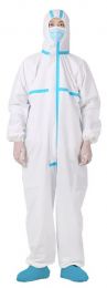 Saviour Full body breathable protective suit SSMMS-Taped , ASTM approved