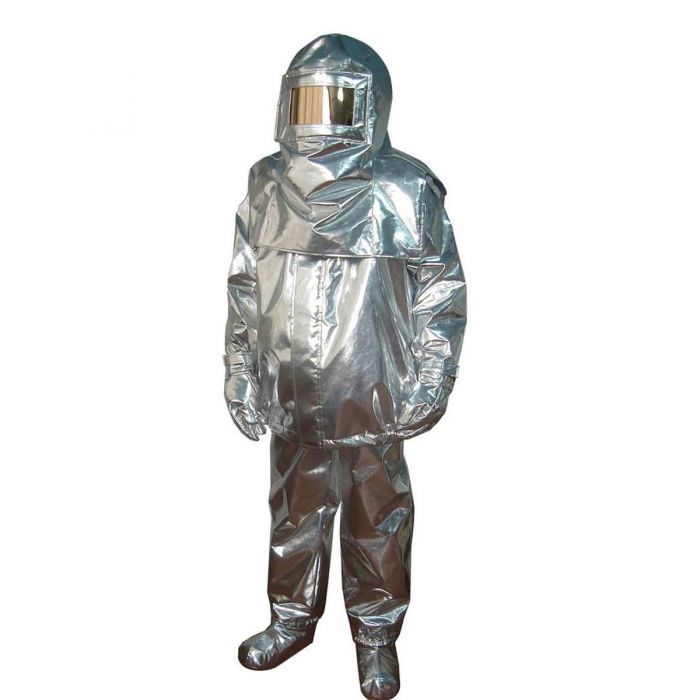 Aluminized Fire Suit Fire Fighting Suits Body Protection PPE