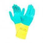 Ansell 73-500 Disposable Gloves, Neoprene, Powder Free, Cream, 200 Pk