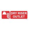Dry Riser Outlet Sign