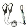 Double PP Lanyard With Scaffold Hook and Shock Absorber
