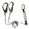 Double Polyamide lanyard With Scaffold Hook and Shock Absorber