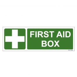 First Aid Box Sign