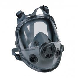 Download Online Respirator Full Face Mask Of Branded Honeywell 5400 For Dust Mist Protection PSD Mockup Templates