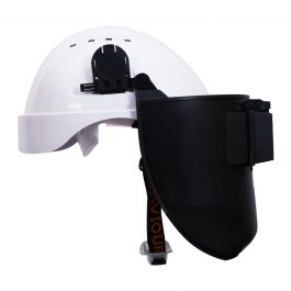 Face shield best sale helmet mounted