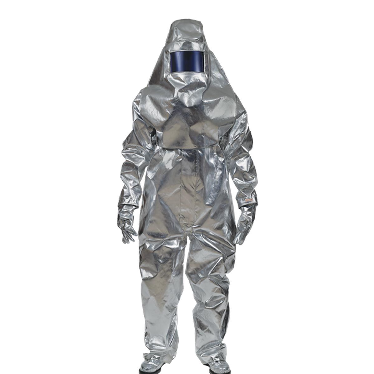 Aluminized 3 Layer Fire Proximity Suit Fire Fighting Suits Body Protection PPE