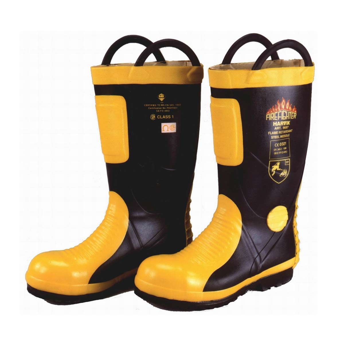 Firemen Boot Safety Shoes Foot Protection PPE