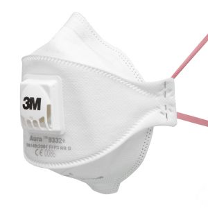 3M 9332 Dust / Mist Respirator Mask [Set of 10]