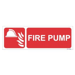 Fire Pump Sign