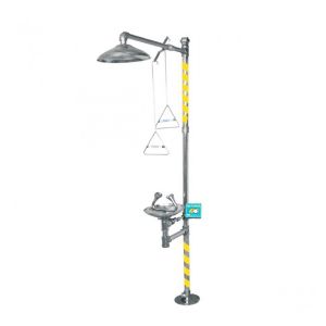Hand Operated Eye and Face Wash Stainless steel