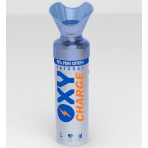 Portable Emergency Oxygen SUPER MASK CANS - Natural Oxycharge Cylinder 