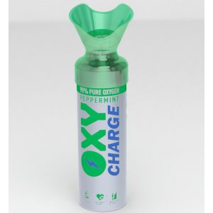  Portable Emergency Oxygen SUPER MASK CANS   - Peppermint  Oxycharge Cylinder