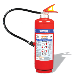 Saviour Fire Extinguisher ABC [Squeeze Grip Cartridge Type - 9 Kgs]