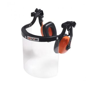 Face Shield [With Head-Band And Earmuffs]