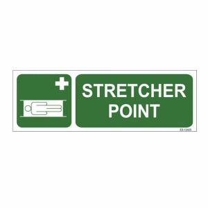 Stretcher Point Sign