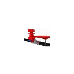 Small Universal Valve Lock Out With  Blocking Arm 