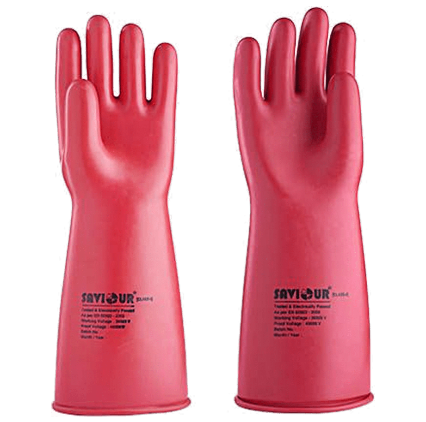 CLASS - 4 ELECTRICAL HAND GLOVES ( 40000 V4 G )