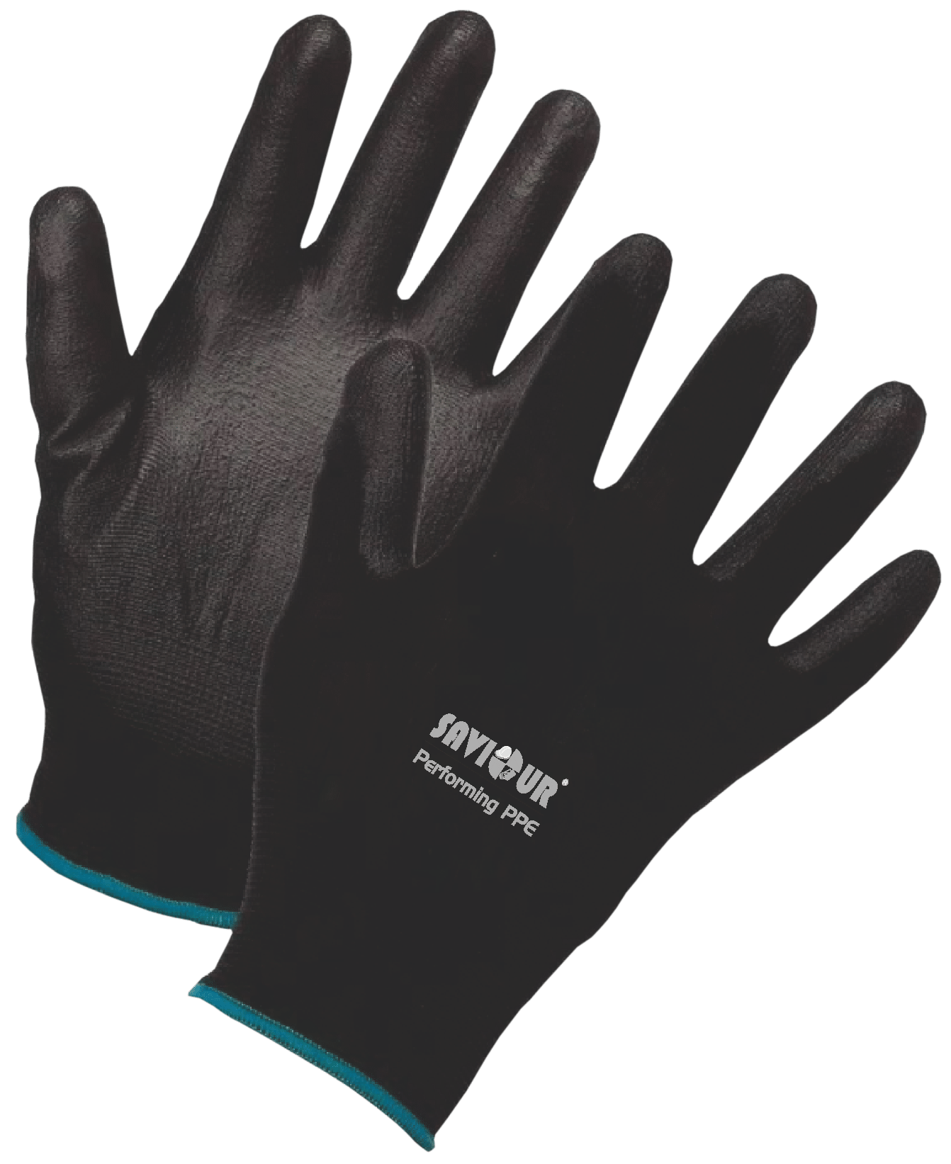 NYLON PU COATED GLOVES (CUT-1)