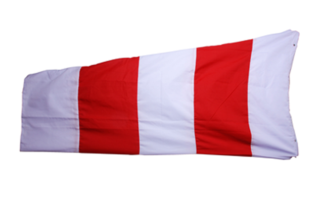 WIND SOCKS REGULAR RED / WHITE