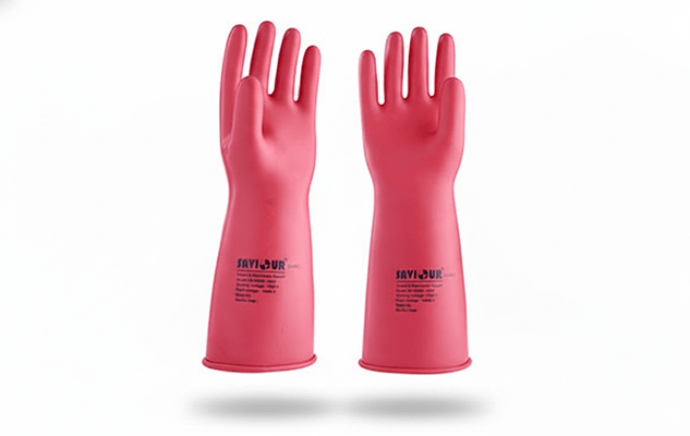 CLASS -0 ELECTRICAL HAND GLOVES ( 5000 V0 G )