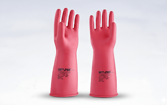 CLASS - 4 ELECTRICAL HAND GLOVES ( 40000 V4 G )